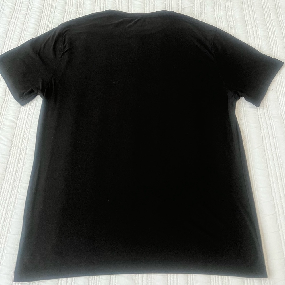 Men's Vuori Strato Tech Tee- Black - Picture 9 of 9